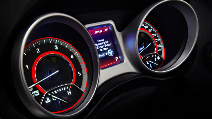 instrument cluster in the dodge journey for sale