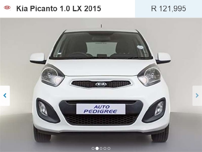 1.0 picanto lx for sale