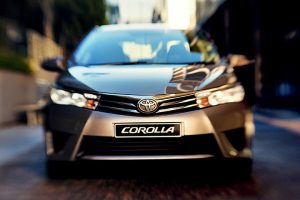 Bold and sophisticated Toyota Corolla