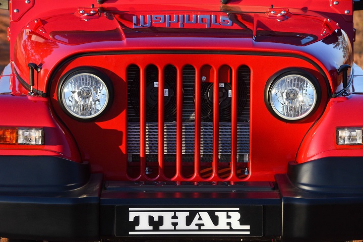 mahindra thar front grille
