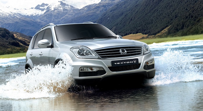 ssangyong rexton off road drive