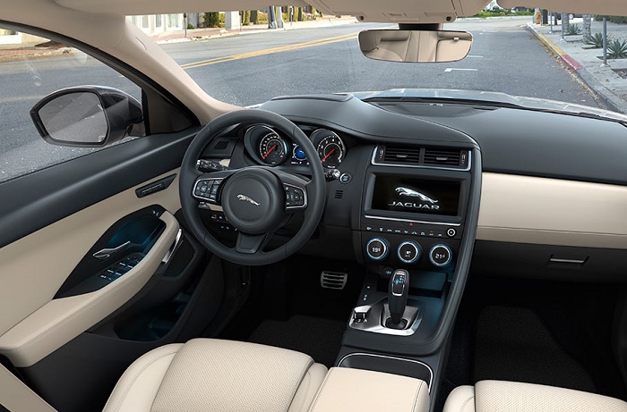 jaguar e pace interior